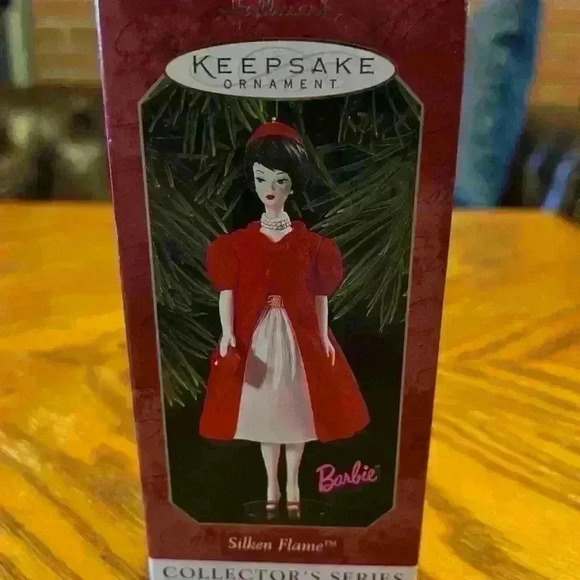 1996 Barbie “Silken Flame” Keepsake Ornament - Picture 1 of 7